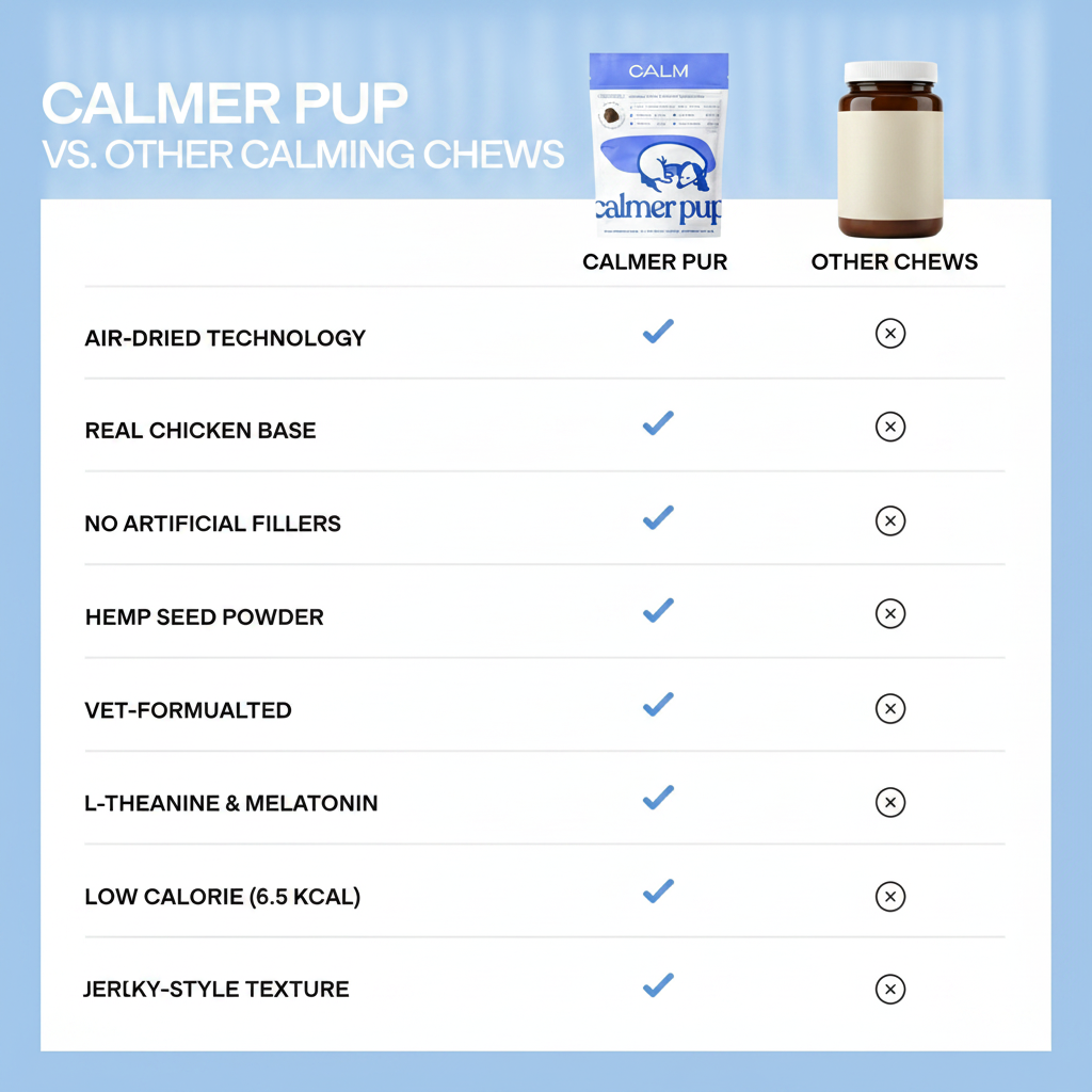 Calmer Pup Calming Chews (Pack of 60)