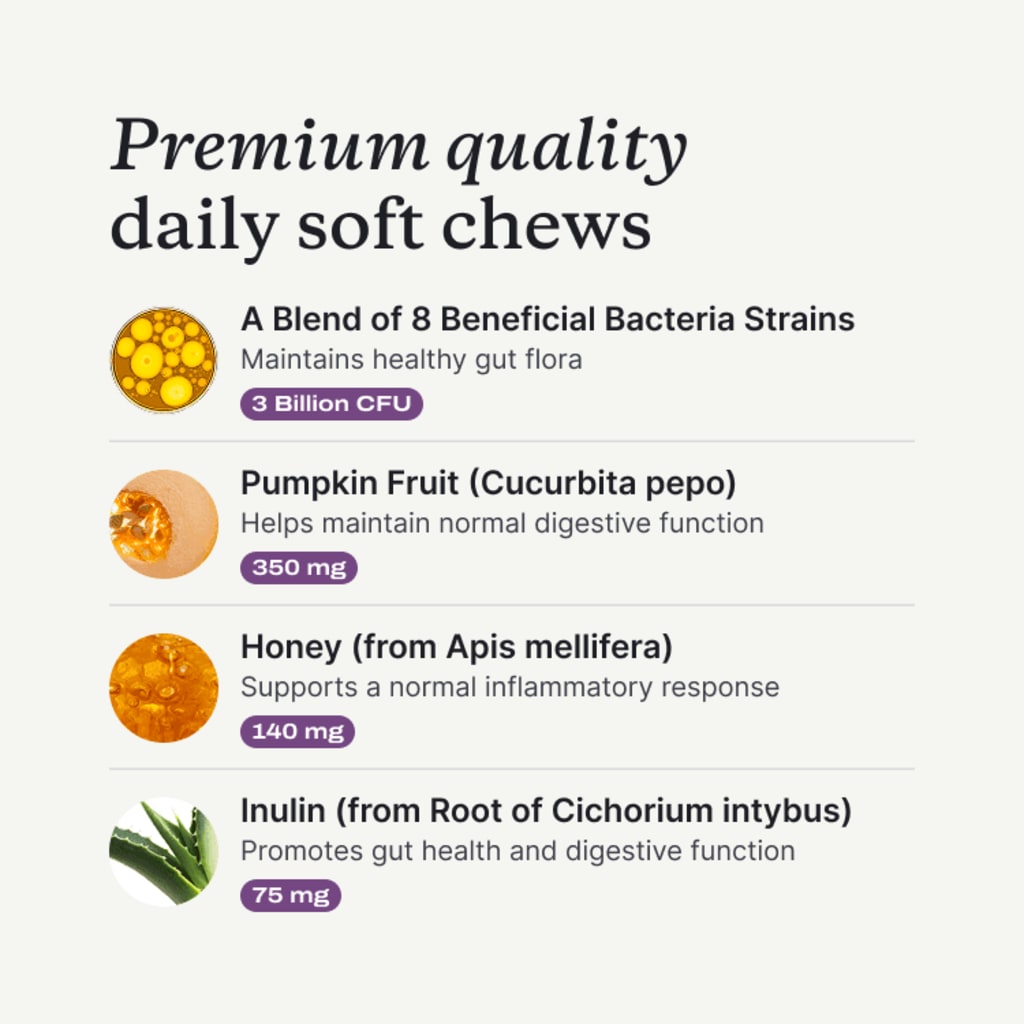 Probiotic Chews for Dogs — Gut, Skin & Immune Support | Halo Labs™